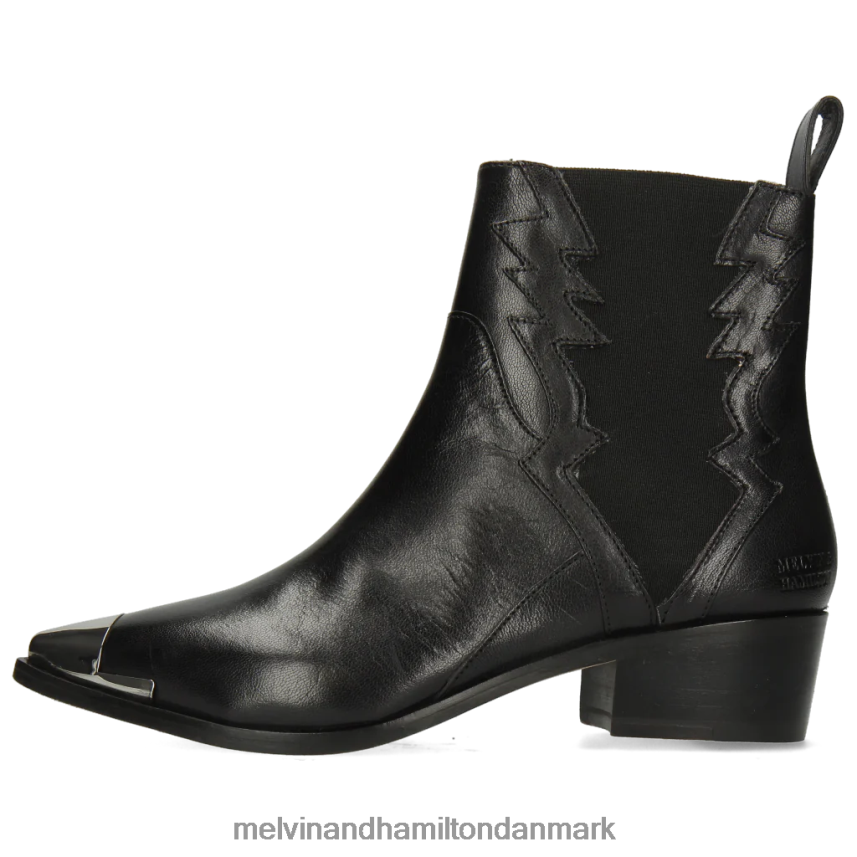 Kvinder Melvin & Hamilton 1 maj sort ankelstøvler A28X661133