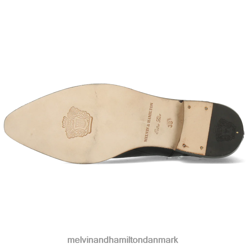 Kvinder Melvin & Hamilton 1 maj sort ankelstøvler A28X661133