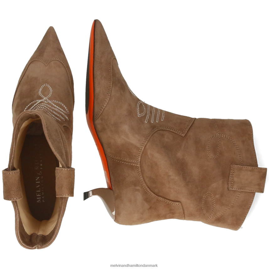 Kvinder Melvin & Hamilton Aurora 1 Brun ankelstøvler A28X66840