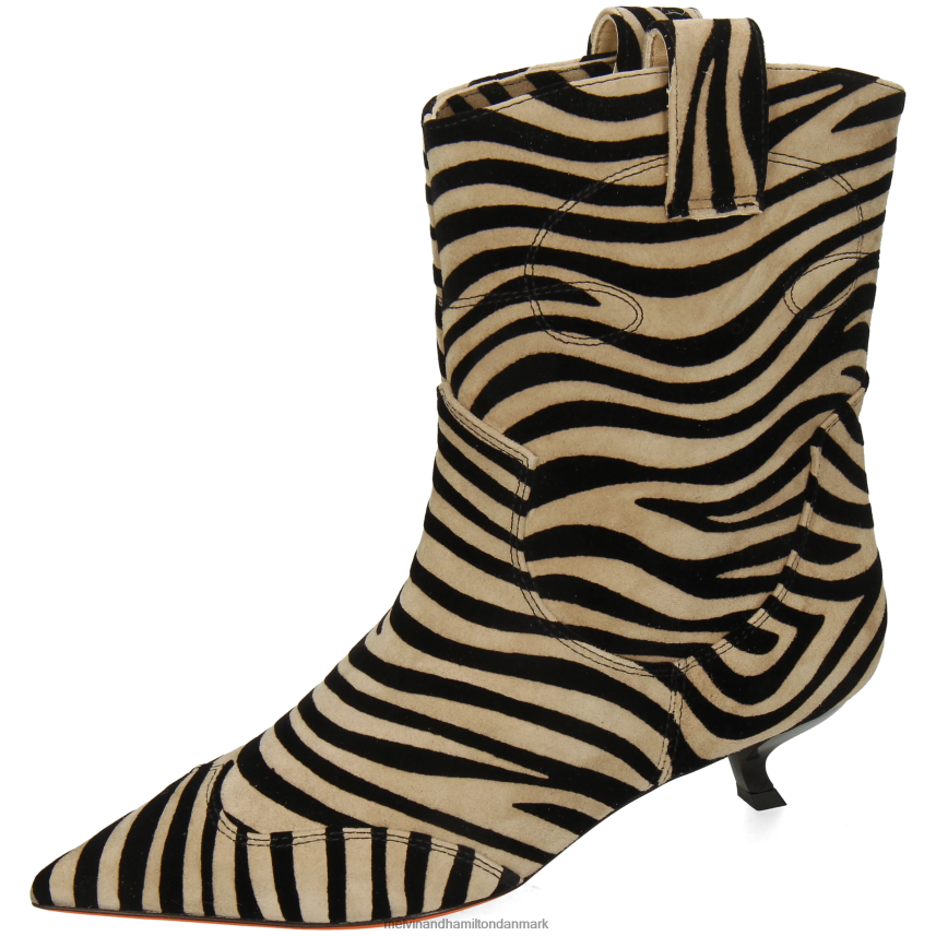 Kvinder Melvin & Hamilton Aurora 1 beige ankelstøvler A28X66837