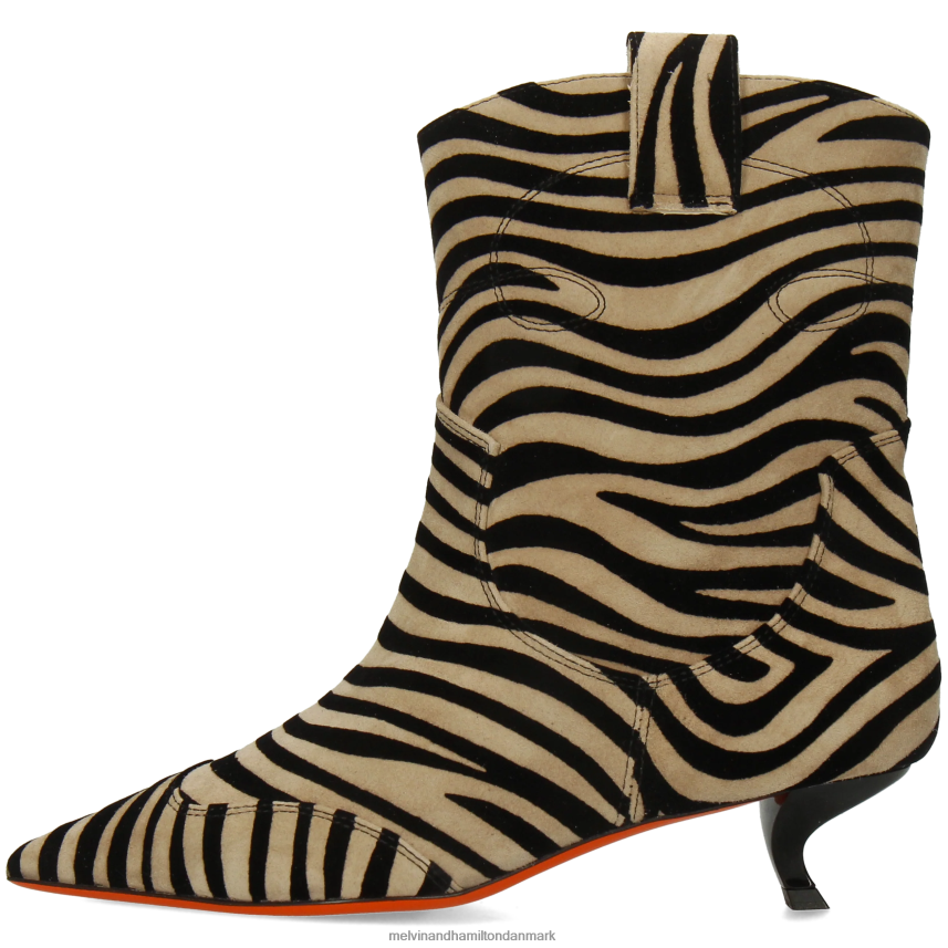 Kvinder Melvin & Hamilton Aurora 1 beige ankelstøvler A28X66837