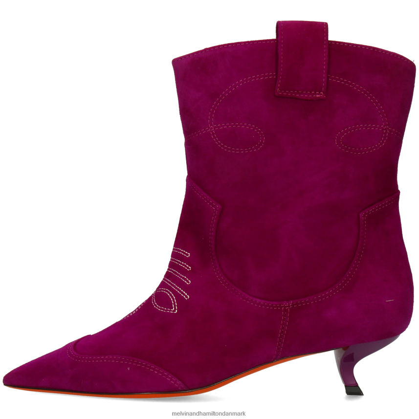 Kvinder Melvin & Hamilton Aurora 1 lilla ankelstøvler A28X66841
