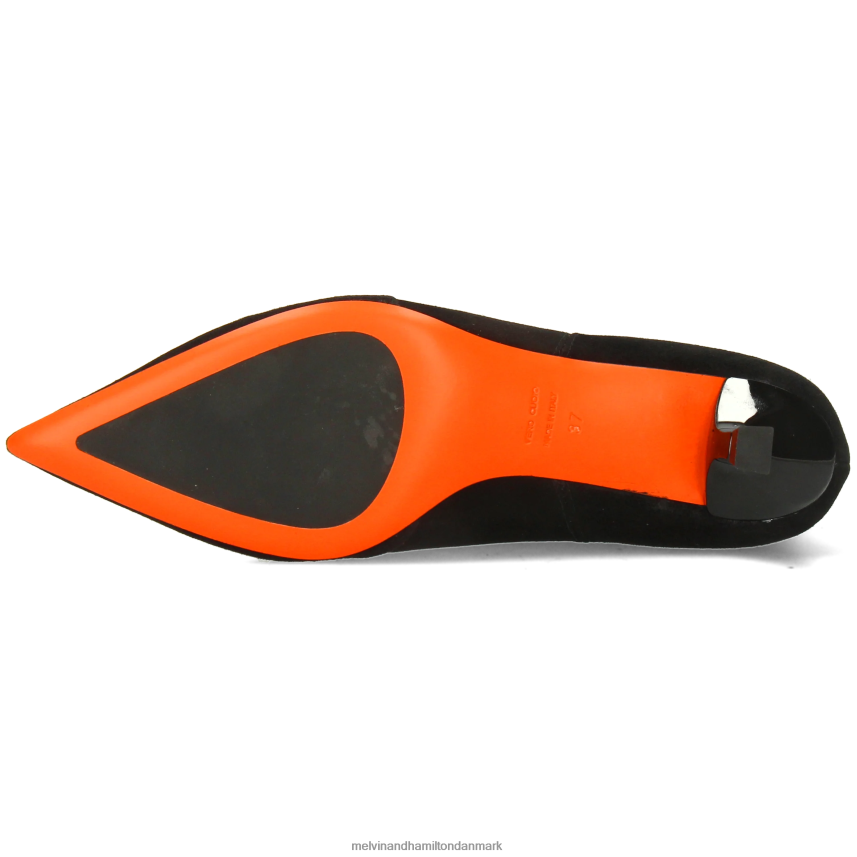 Kvinder Melvin & Hamilton Aurora 1 sort ankelstøvler A28X66843