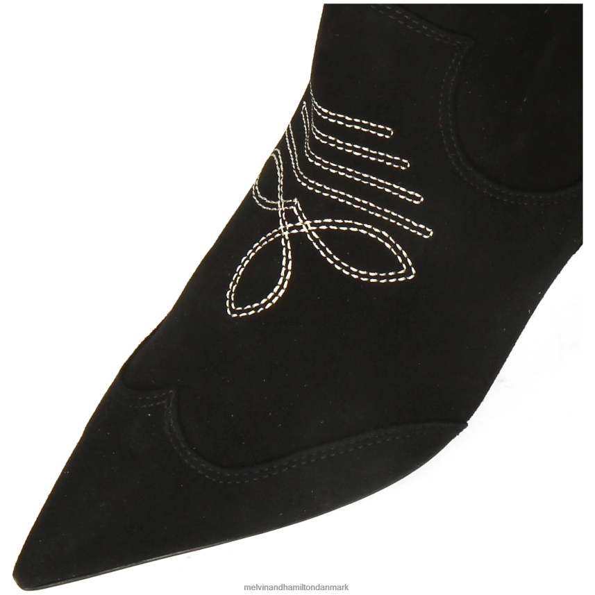 Kvinder Melvin & Hamilton Aurora 1 sort ankelstøvler A28X66843