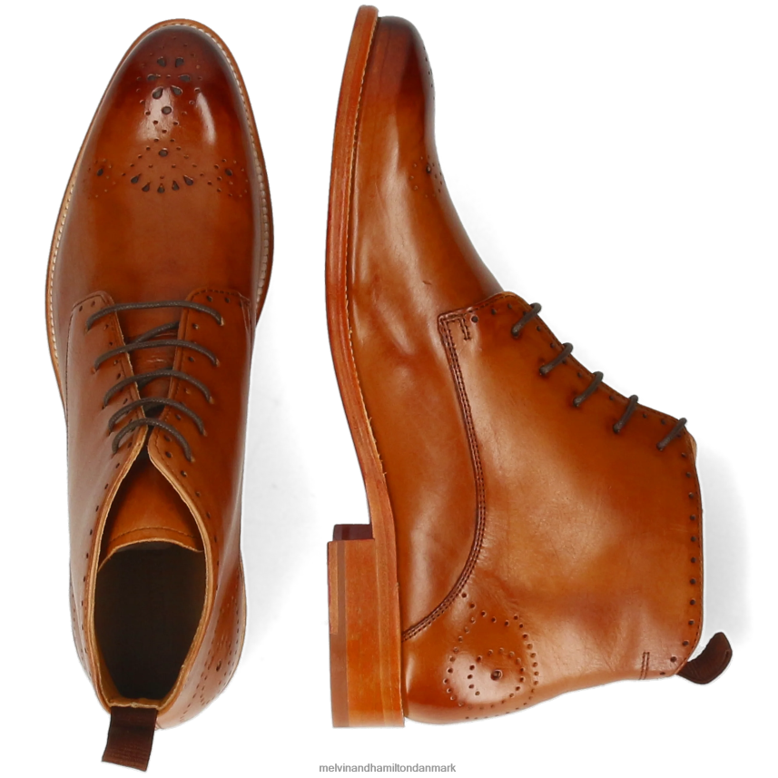 Kvinder Melvin & Hamilton Betty 4 Brun ankelstøvler A28X66997