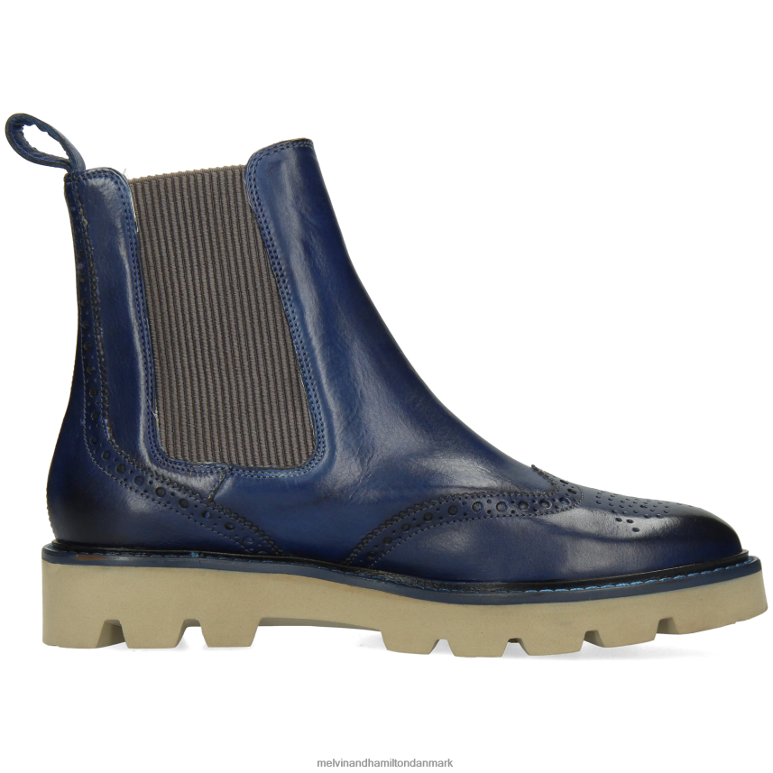 Kvinder Melvin & Hamilton Sally 112 blå ankelstøvler A28X66848