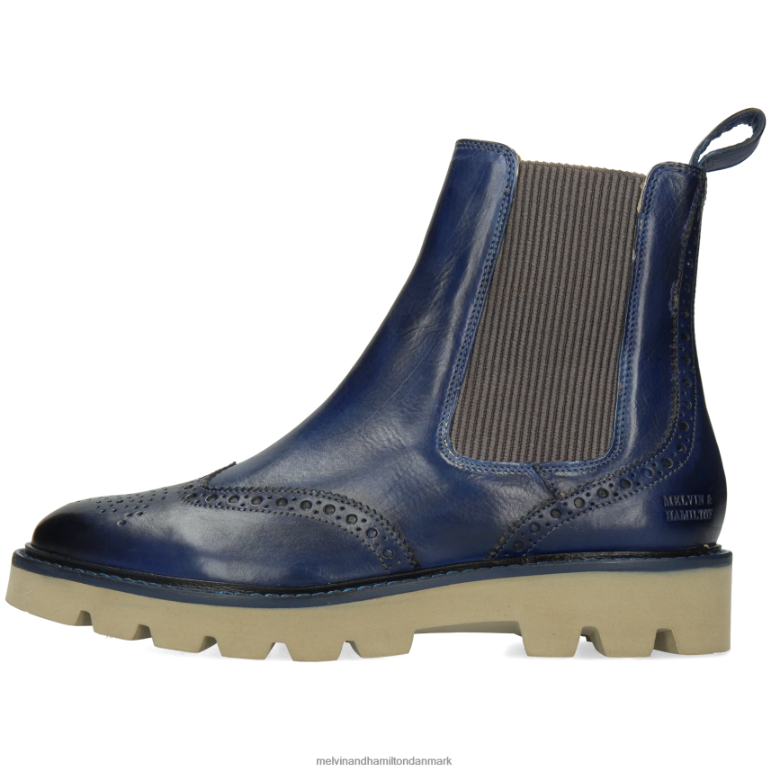 Kvinder Melvin & Hamilton Sally 112 blå ankelstøvler A28X66848