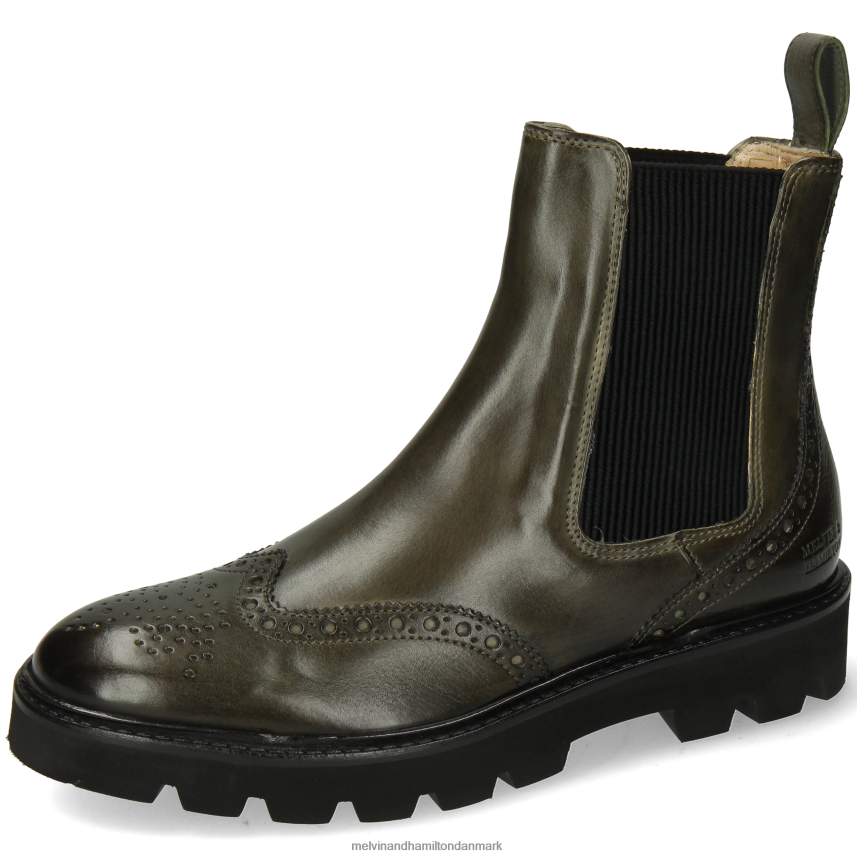 Kvinder Melvin & Hamilton Sally 112 kaki ankelstøvler A28X66951