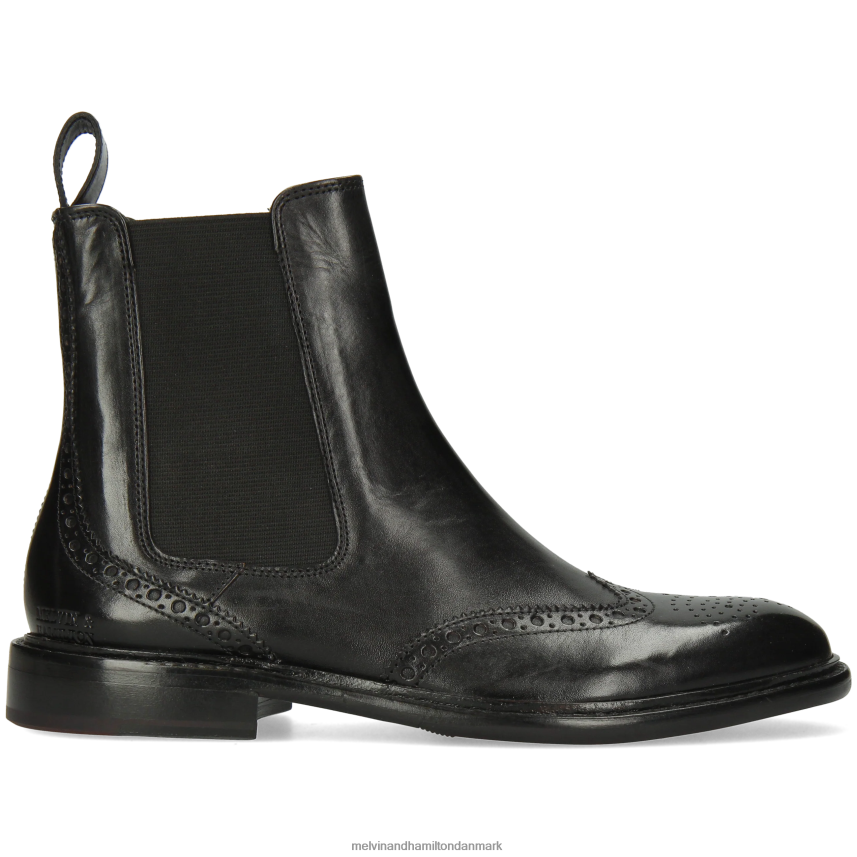 Kvinder Melvin & Hamilton Sally 112 sort ankelstøvler A28X661060