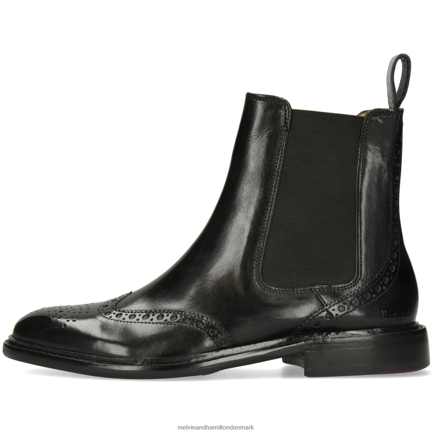 Kvinder Melvin & Hamilton Sally 112 sort ankelstøvler A28X661060