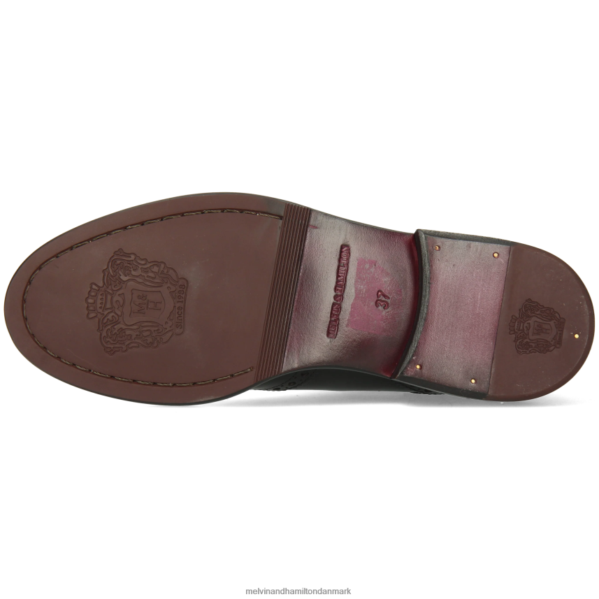 Kvinder Melvin & Hamilton Sally 112 sort ankelstøvler A28X661060