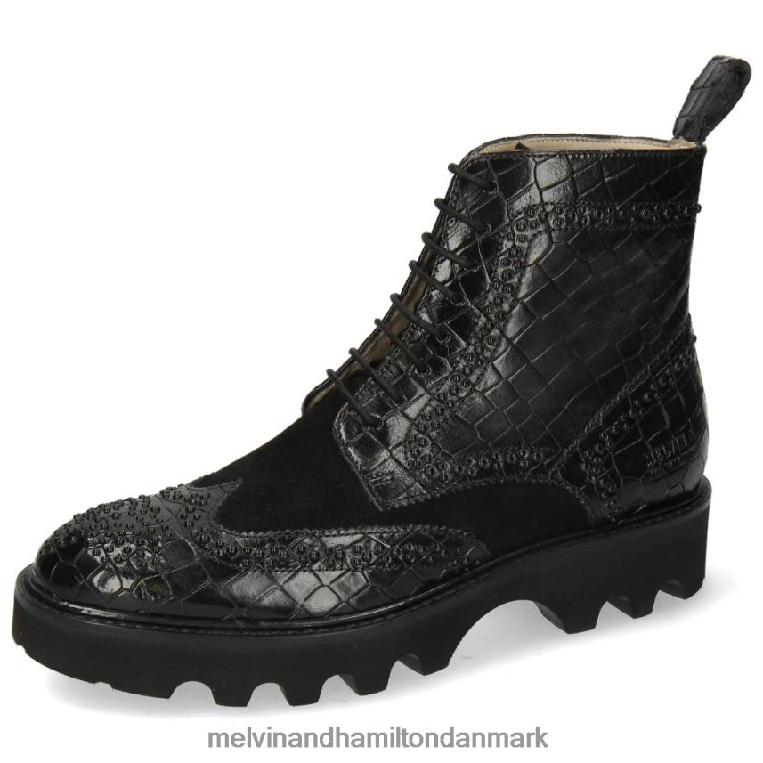 Kvinder Melvin & Hamilton Sally 120 sort ankelstøvler A28X661141