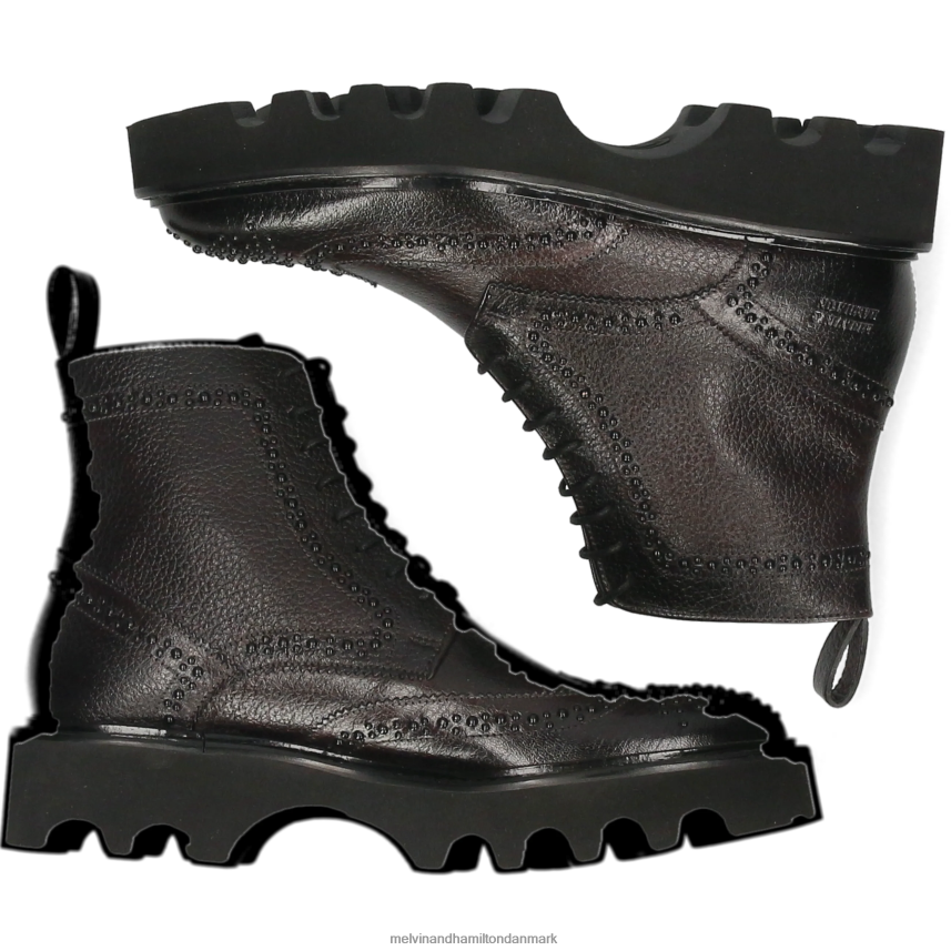 Kvinder Melvin & Hamilton Sally 120 sort ankelstøvler A28X66882