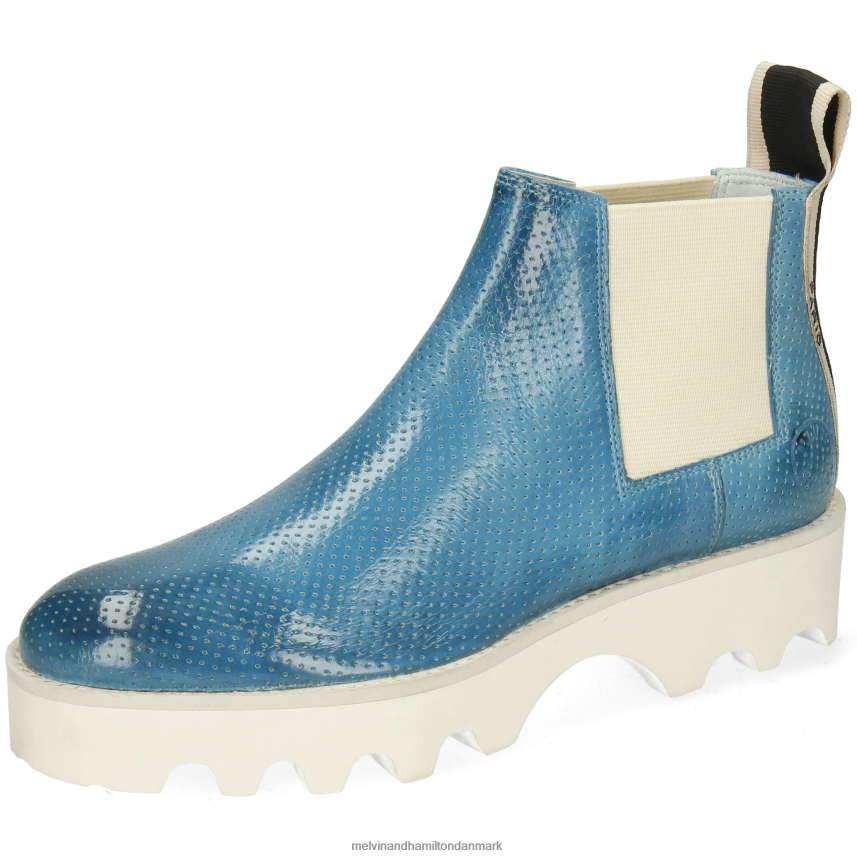 Kvinder Melvin & Hamilton Sally 175 blå ankelstøvler A28X661073