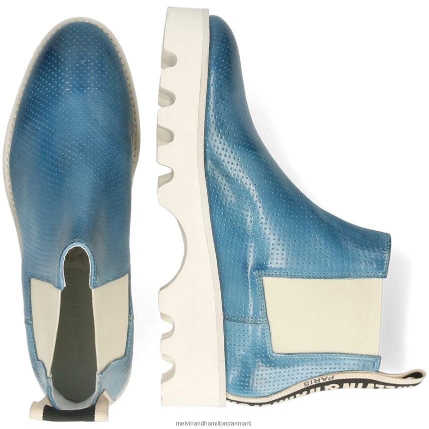 Kvinder Melvin & Hamilton Sally 175 blå ankelstøvler A28X661073