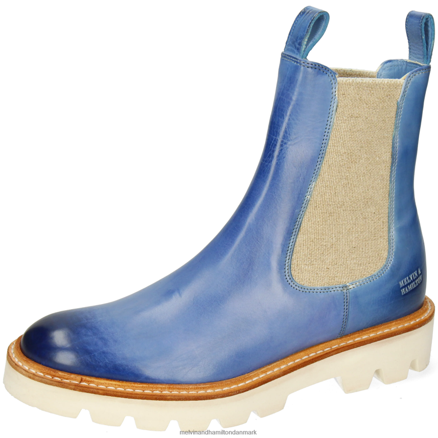 Kvinder Melvin & Hamilton Sally 186 blå ankelstøvler A28X66862