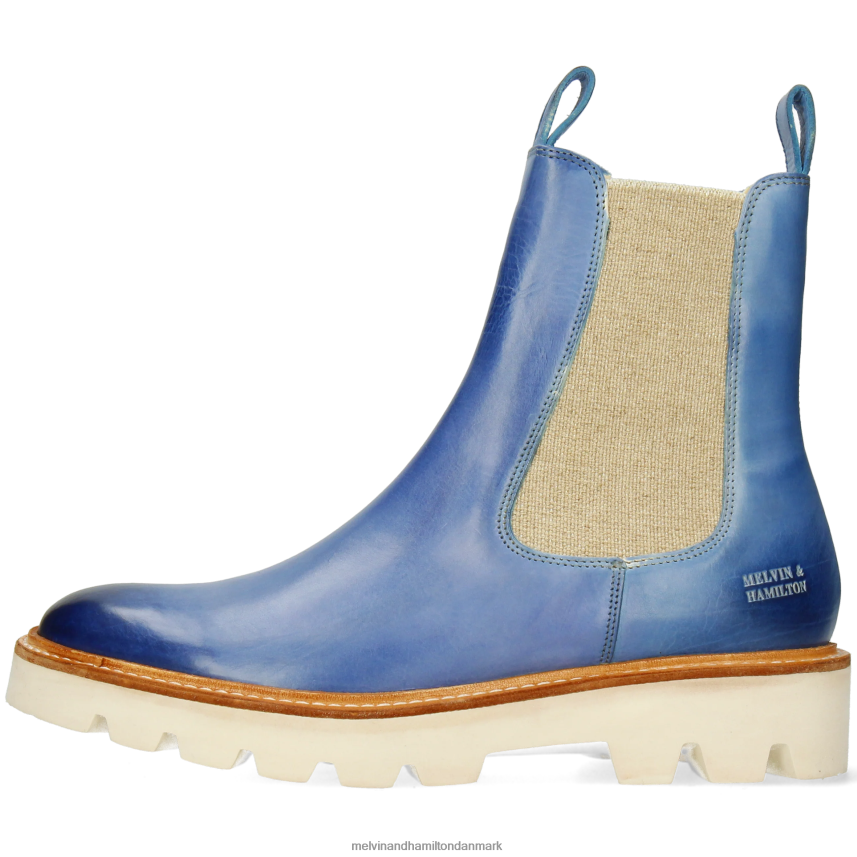 Kvinder Melvin & Hamilton Sally 186 blå ankelstøvler A28X66862