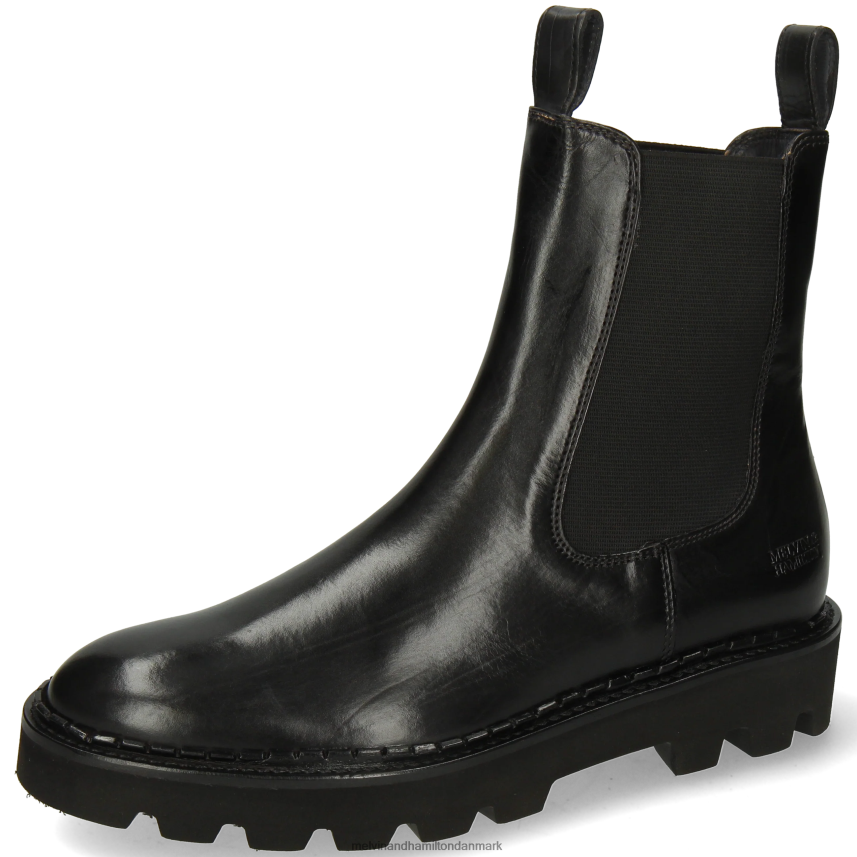 Kvinder Melvin & Hamilton Sally 186 sort ankelstøvler A28X66779