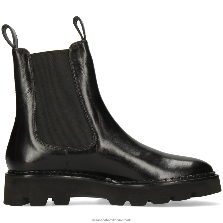 Kvinder Melvin & Hamilton Sally 186 sort ankelstøvler A28X66908