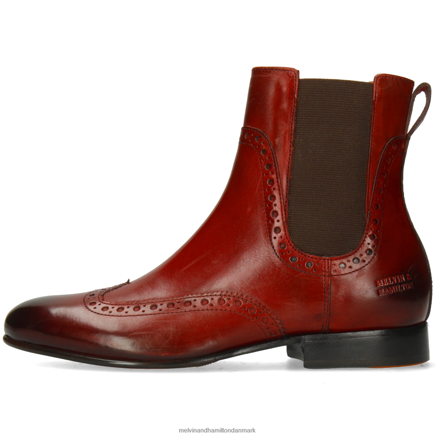 Kvinder Melvin & Hamilton Sally 192 rød ankelstøvler A28X66833
