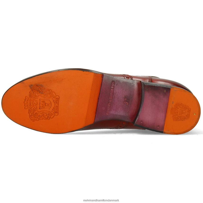 Kvinder Melvin & Hamilton Sally 192 rød ankelstøvler A28X66833