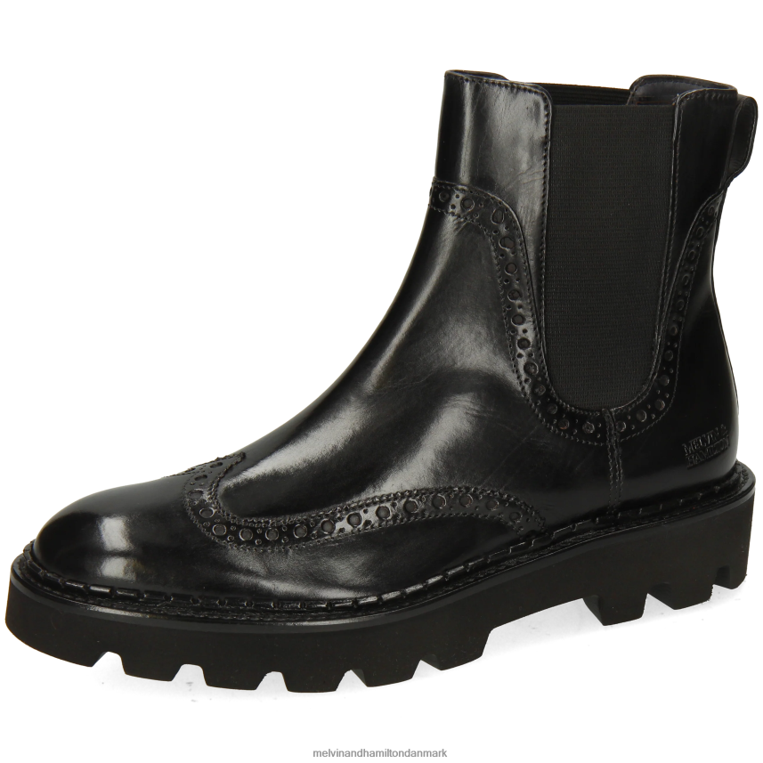 Kvinder Melvin & Hamilton Sally 192 sort ankelstøvler A28X66802