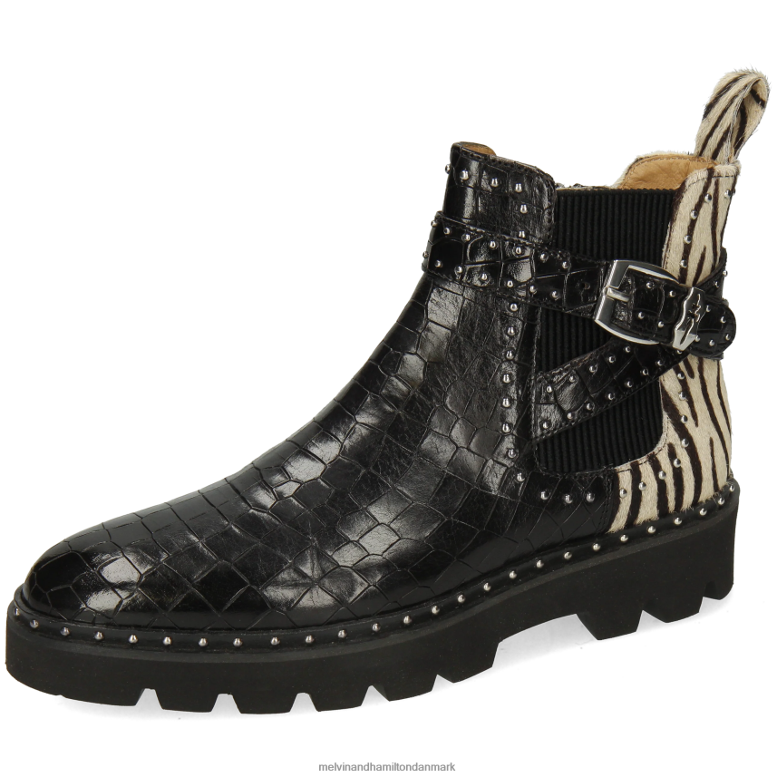 Kvinder Melvin & Hamilton Susan 68 sort ankelstøvler A28X66928