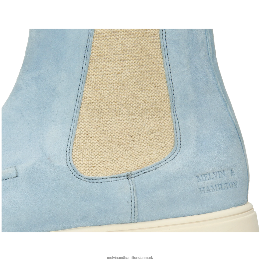 Kvinder Melvin & Hamilton adley 18 blå ankelstøvler A28X66834