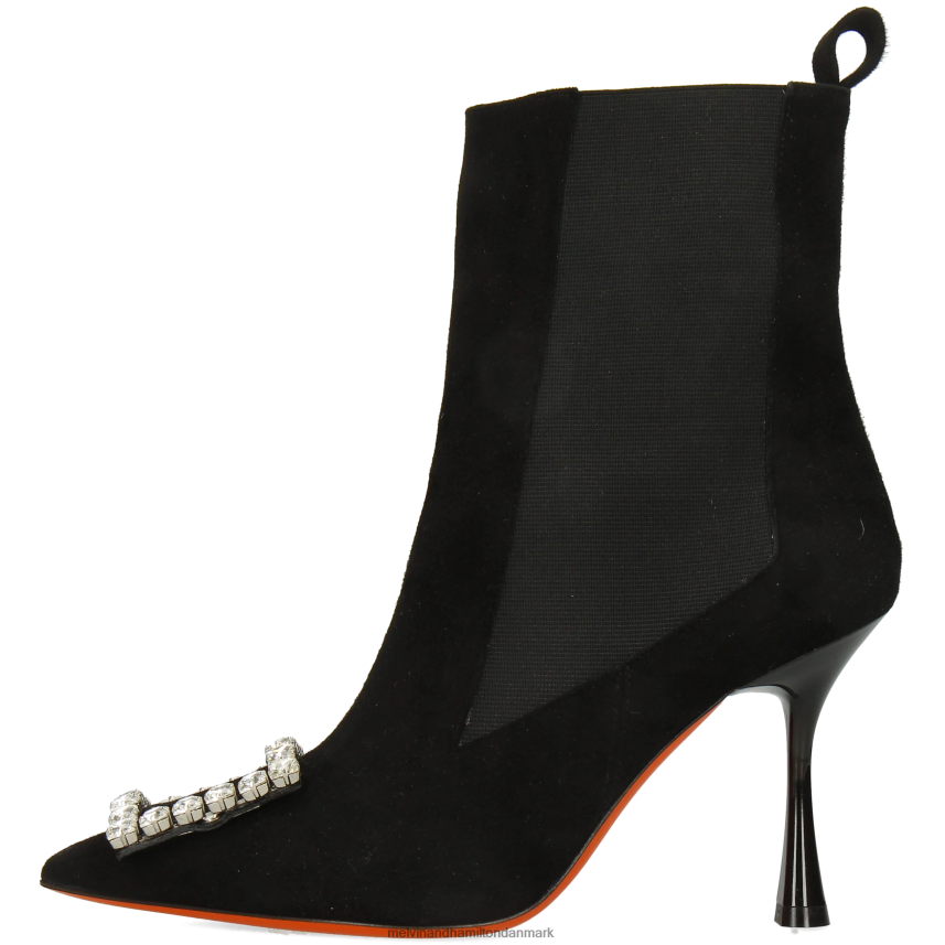 Kvinder Melvin & Hamilton alena 5 sort ankelstøvler A28X66811