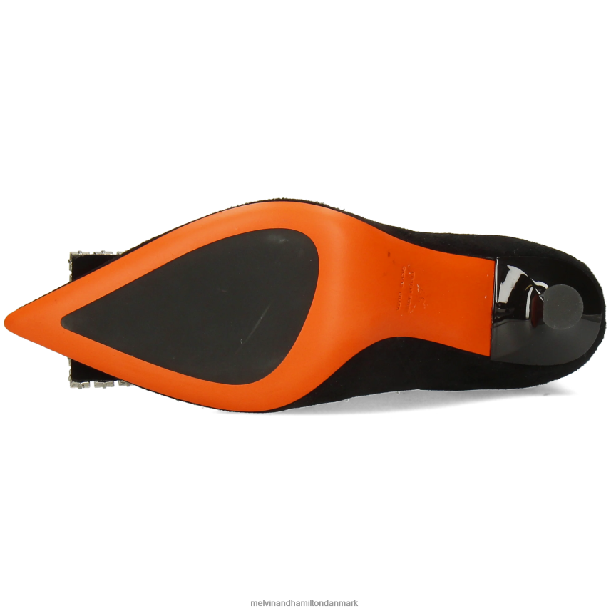 Kvinder Melvin & Hamilton alena 5 sort ankelstøvler A28X66811