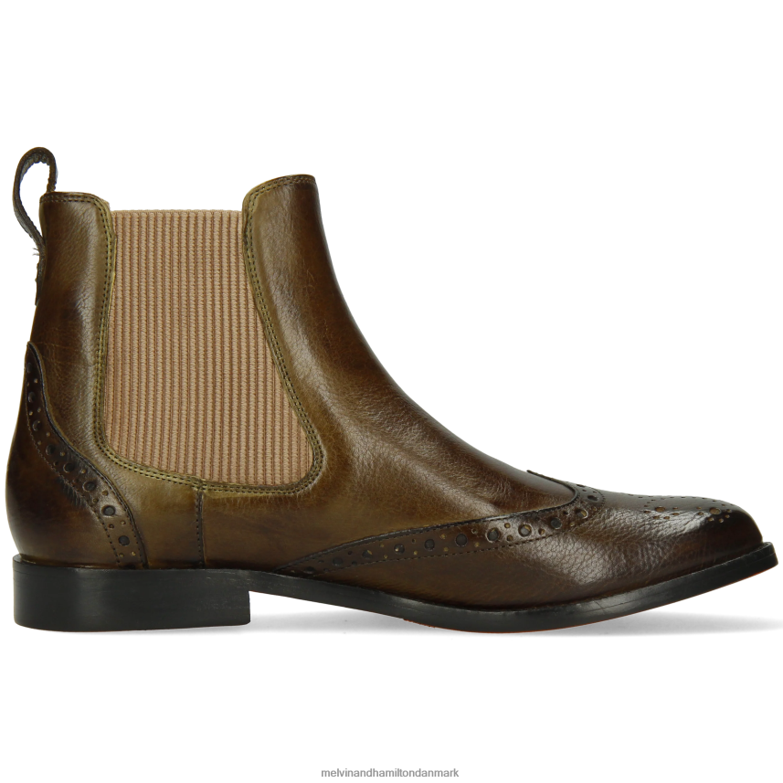 Kvinder Melvin & Hamilton amelie 5 grøn ankelstøvler A28X66919