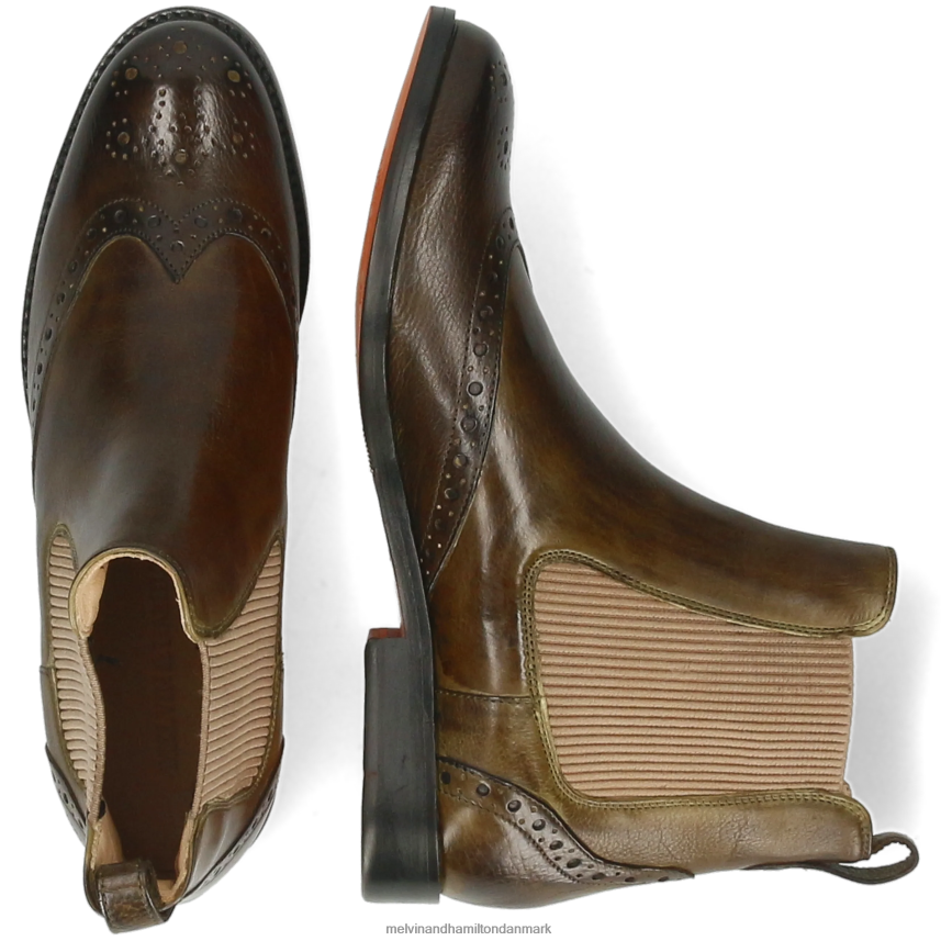 Kvinder Melvin & Hamilton amelie 5 grøn ankelstøvler A28X66919