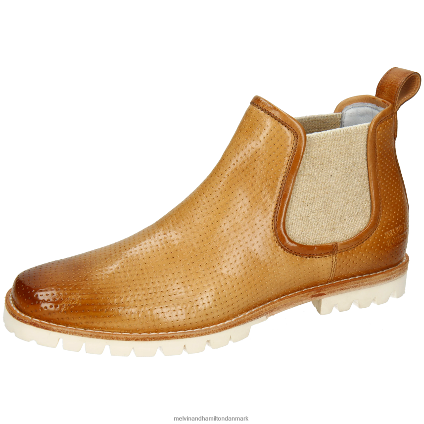 Kvinder Melvin & Hamilton camilla 3 beige ankelstøvler A28X66839