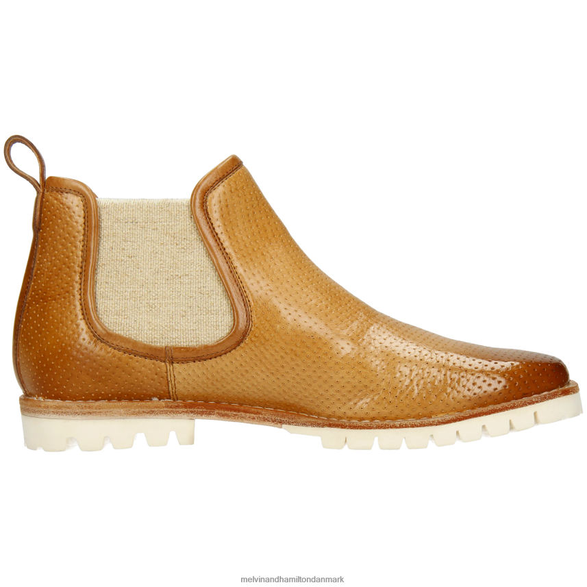 Kvinder Melvin & Hamilton camilla 3 beige ankelstøvler A28X66839