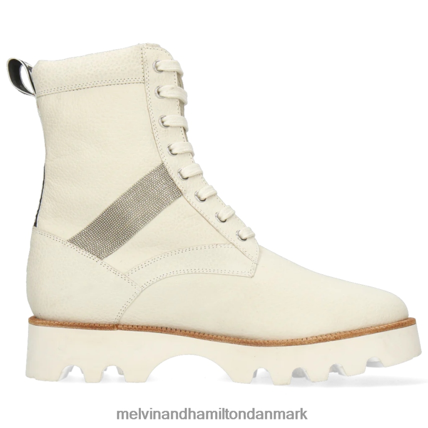 Kvinder Melvin & Hamilton dakota 8 hvid ankelstøvler A28X661053