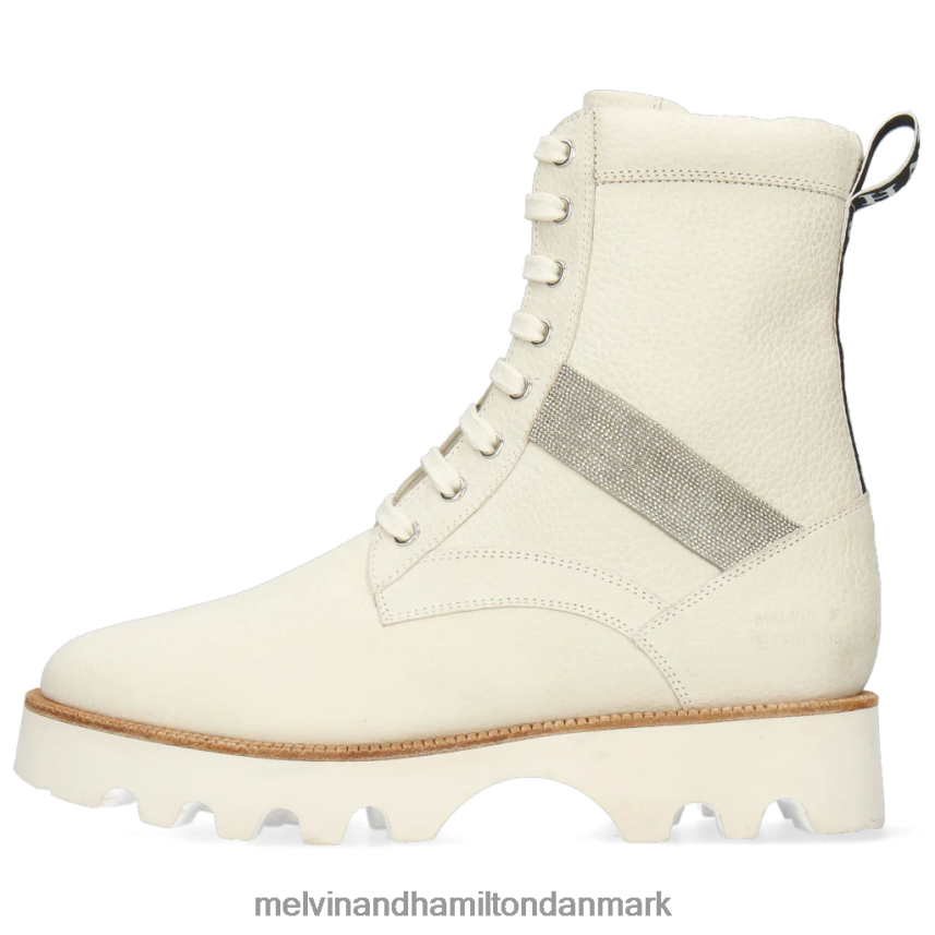 Kvinder Melvin & Hamilton dakota 8 hvid ankelstøvler A28X661053