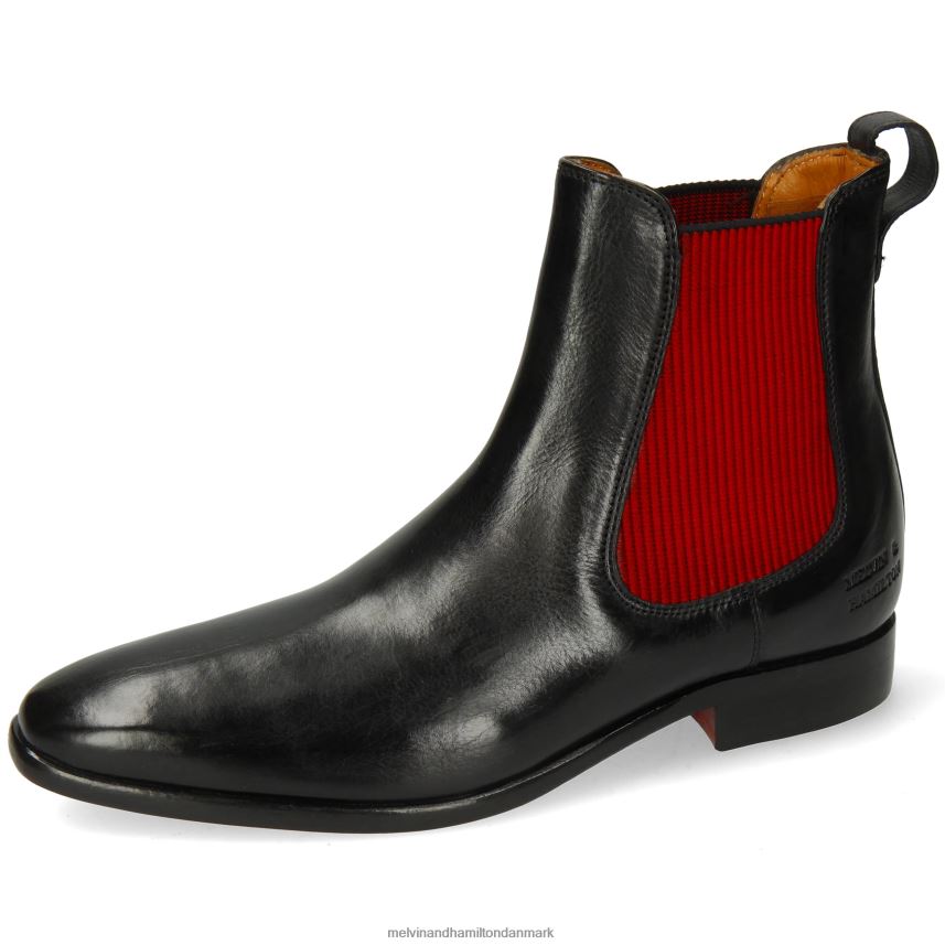 Kvinder Melvin & Hamilton emma 8 sort ankelstøvler A28X661025