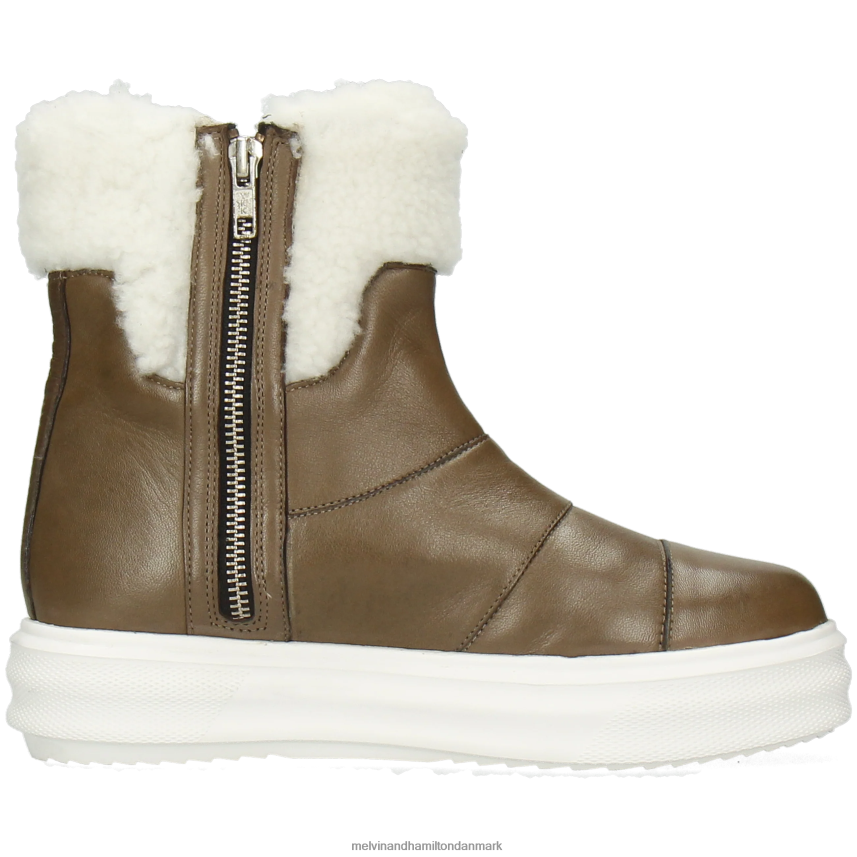 Kvinder Melvin & Hamilton fay 10 grå ankelstøvler A28X661020