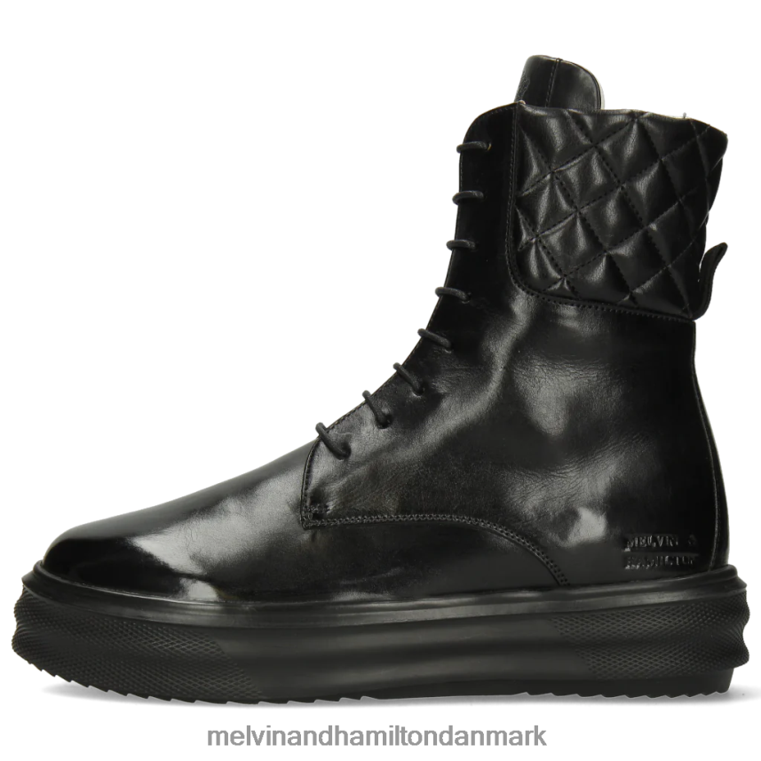 Kvinder Melvin & Hamilton fay 4 sort ankelstøvler A28X661084