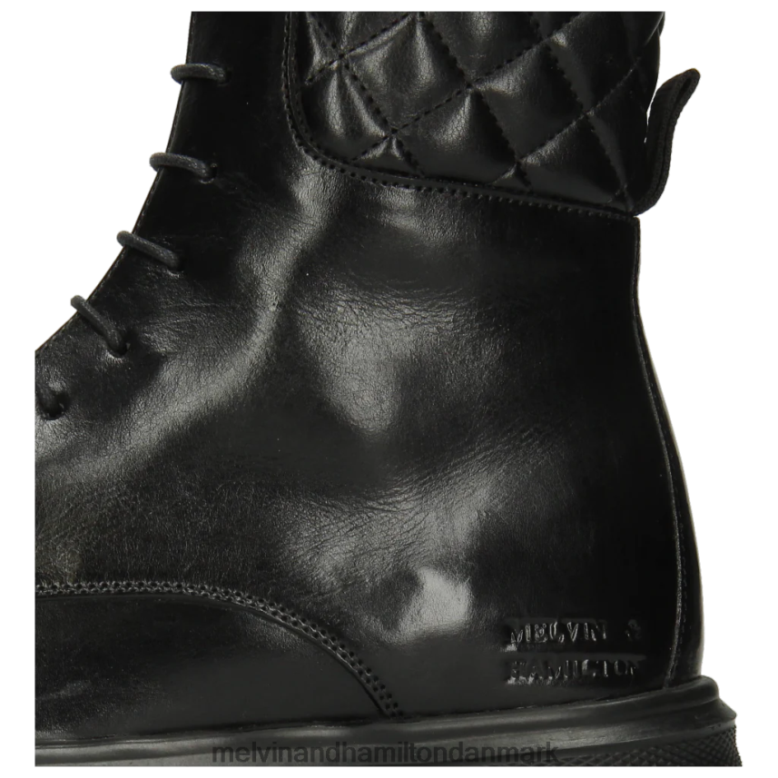 Kvinder Melvin & Hamilton fay 4 sort ankelstøvler A28X661084
