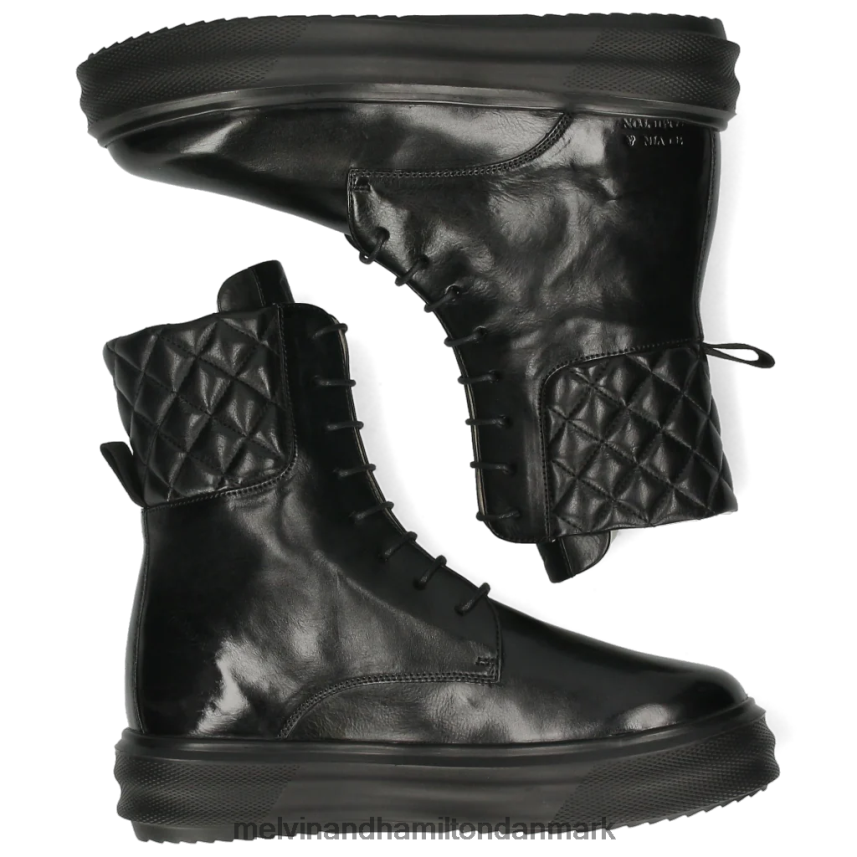 Kvinder Melvin & Hamilton fay 4 sort ankelstøvler A28X661084