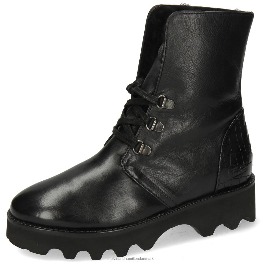 Kvinder Melvin & Hamilton greta 1 sort ankelstøvler A28X661036