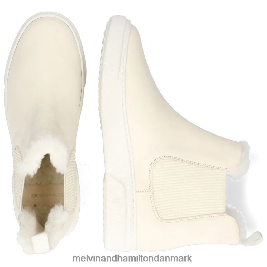 Kvinder Melvin & Hamilton hailey 2 hvid ankelstøvler A28X661050