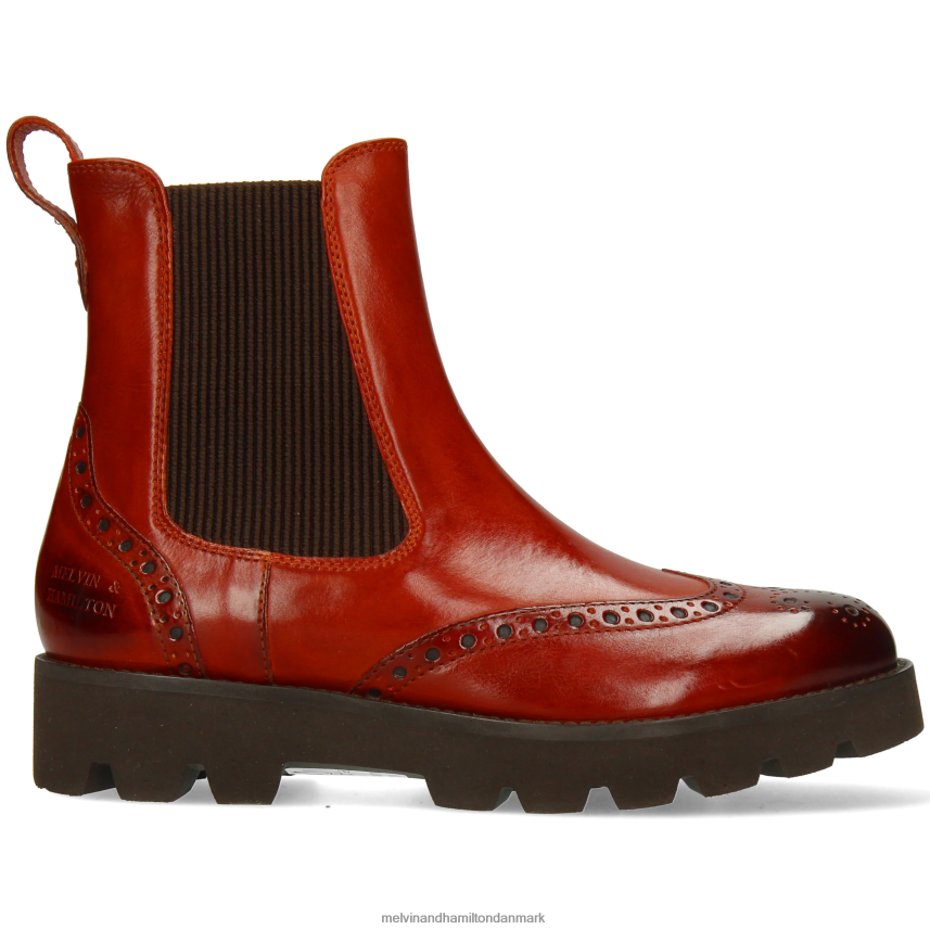 Kvinder Melvin & Hamilton jade 8 Brun ankelstøvler A28X66799