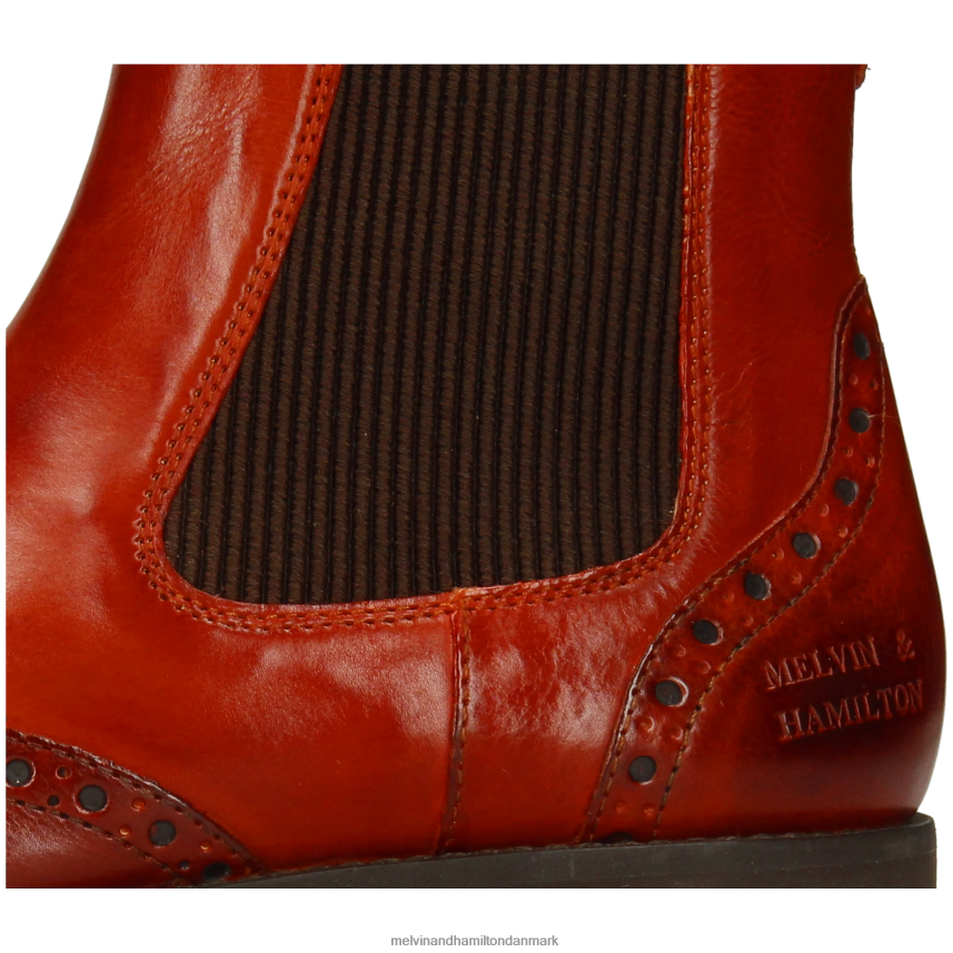 Kvinder Melvin & Hamilton jade 8 Brun ankelstøvler A28X66799