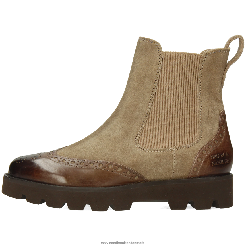 Kvinder Melvin & Hamilton jade 8 Brun ankelstøvler A28X66809