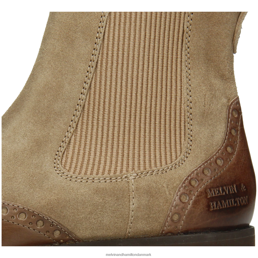 Kvinder Melvin & Hamilton jade 8 Brun ankelstøvler A28X66809