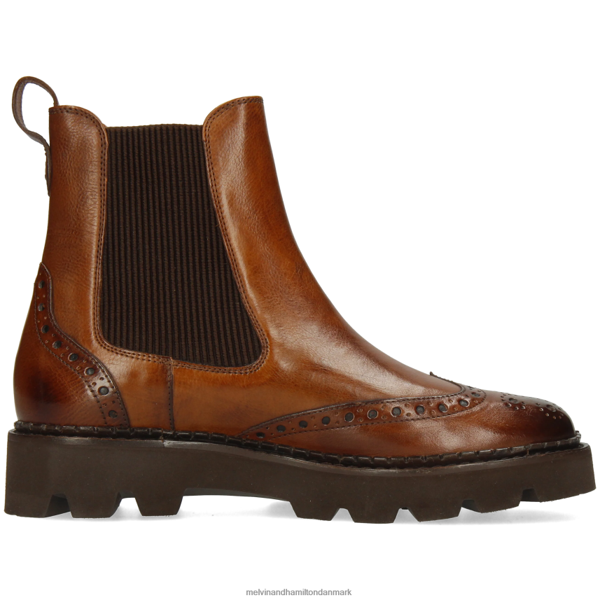 Kvinder Melvin & Hamilton jade 8 Brun ankelstøvler A28X66912