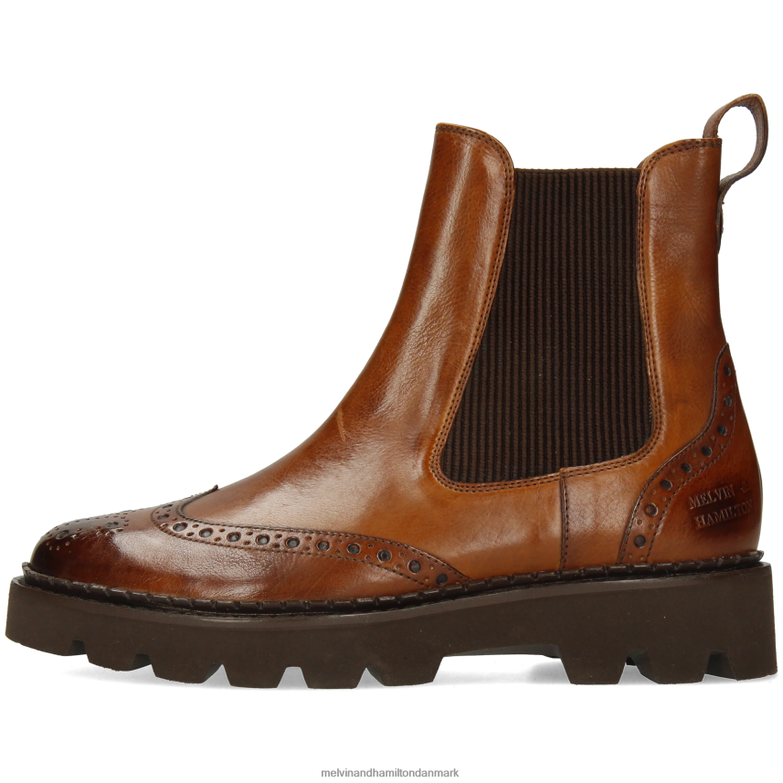 Kvinder Melvin & Hamilton jade 8 Brun ankelstøvler A28X66912