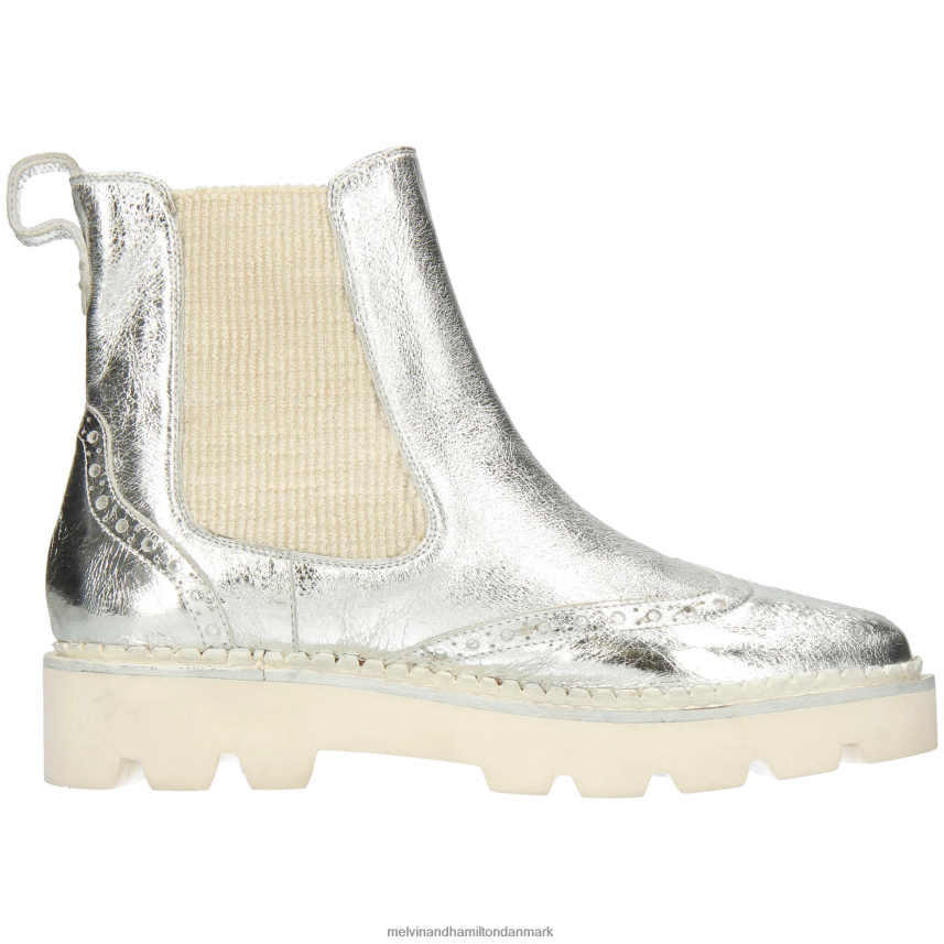 Kvinder Melvin & Hamilton jade 8 sølv ankelstøvler A28X66990